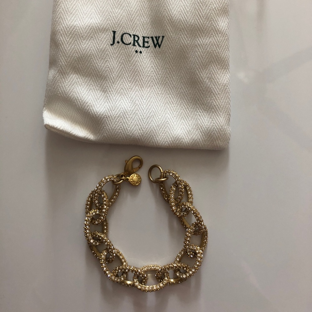 JCrew classic link bracelet